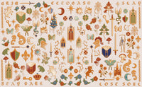 Illuminated Manuscript Medieval Nail Stickers