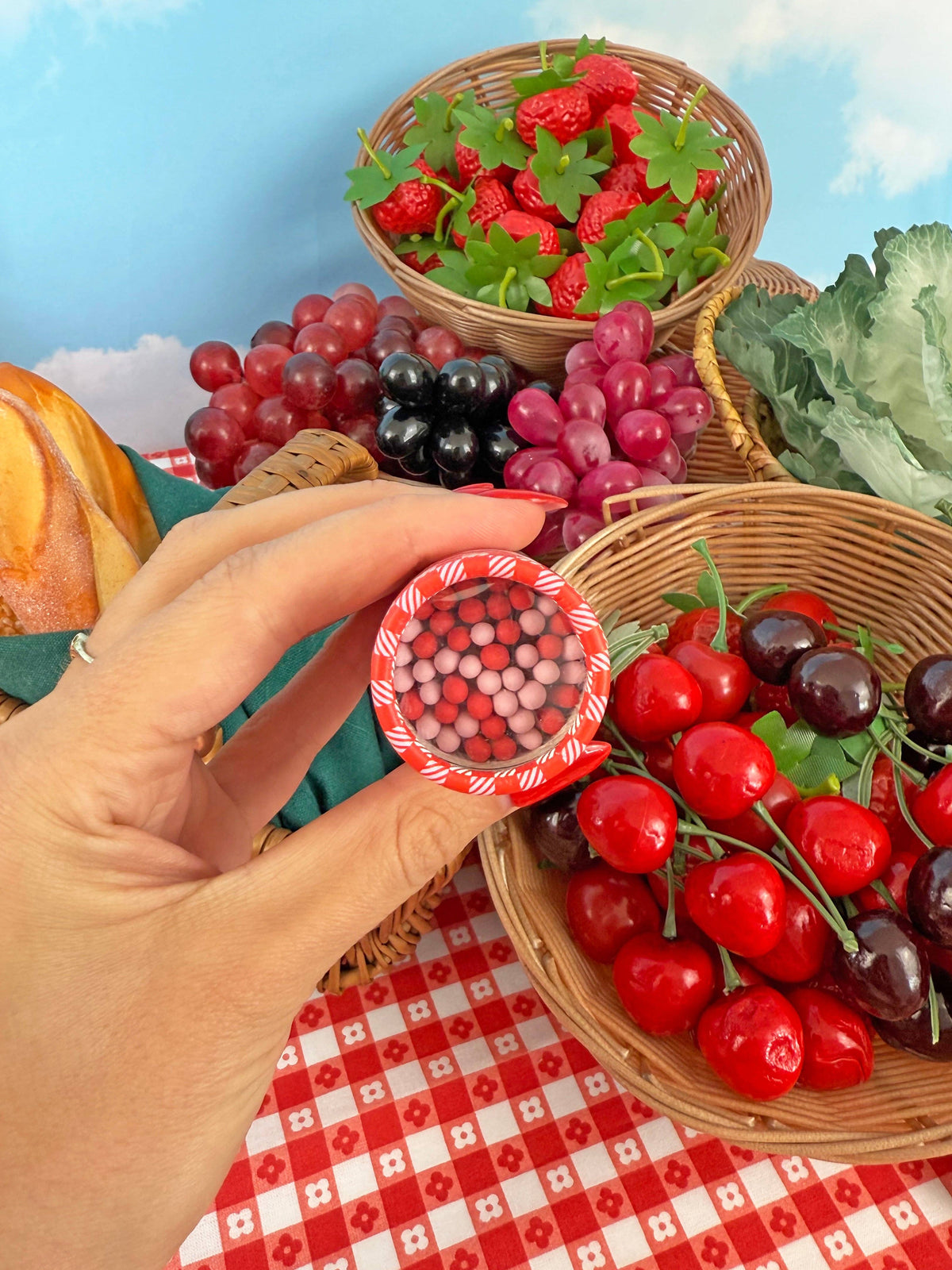 Strawberry Jam Match Jar