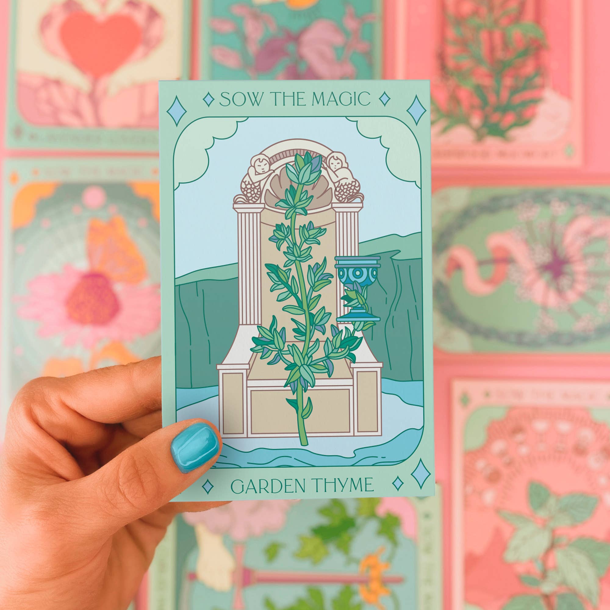 Garden Thyme Tarot Garden + Gift Seed Packet