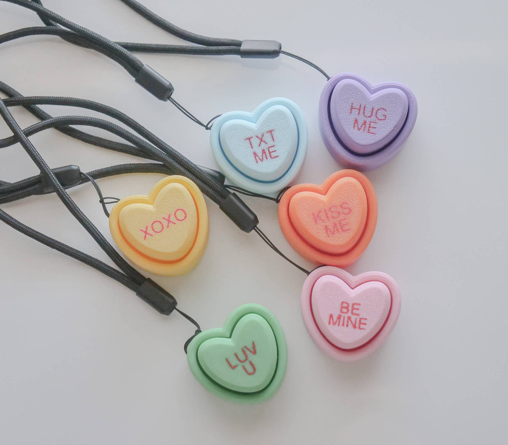 Valentine's Day Conversation Fidget Clicky