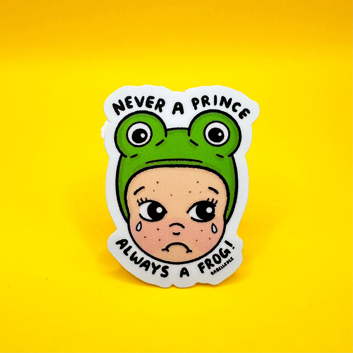 Never a Prince...| Sonny Angel | Weatherproof Sticker