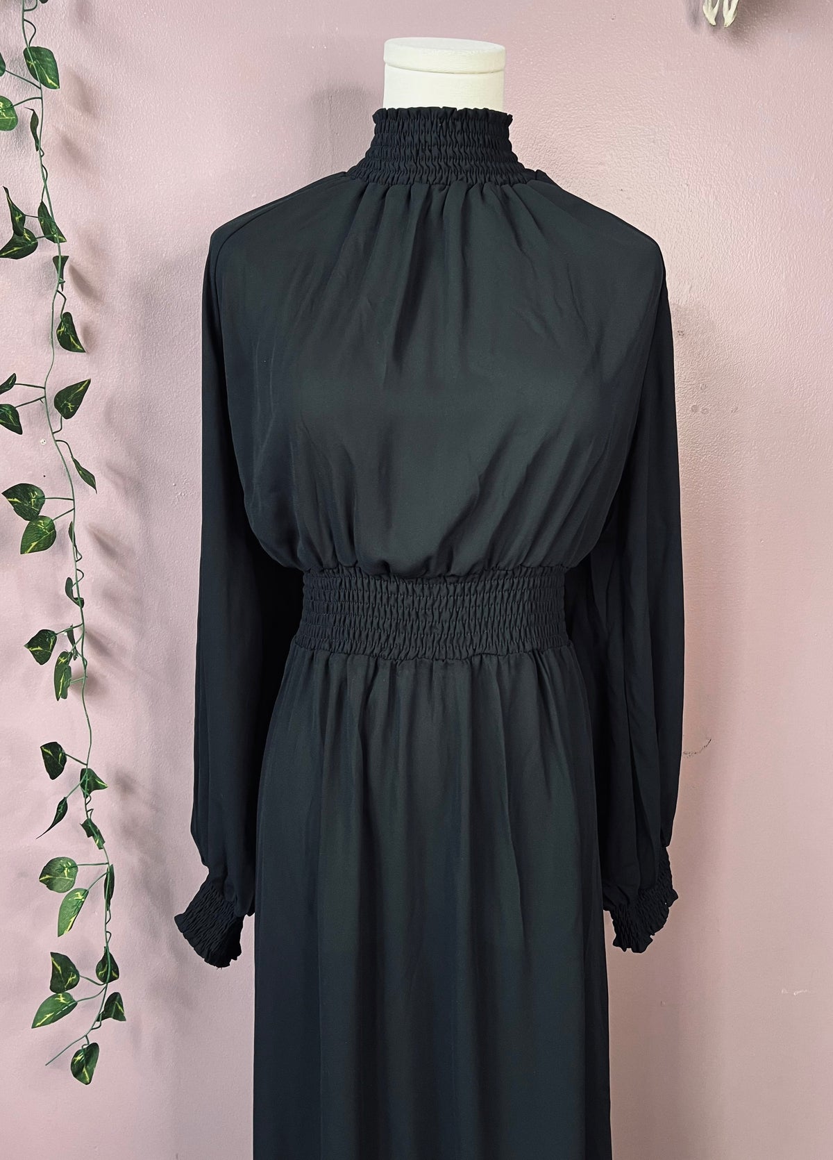 Dorothea - Classic Boho Shirred Witch Dress - READY-TO-Ship