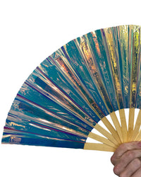 Dirt Squirrel Blue Diamond Fan