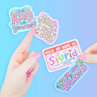 I Heart Little Trinkets, Cute, Collector, Vinyl Sticker