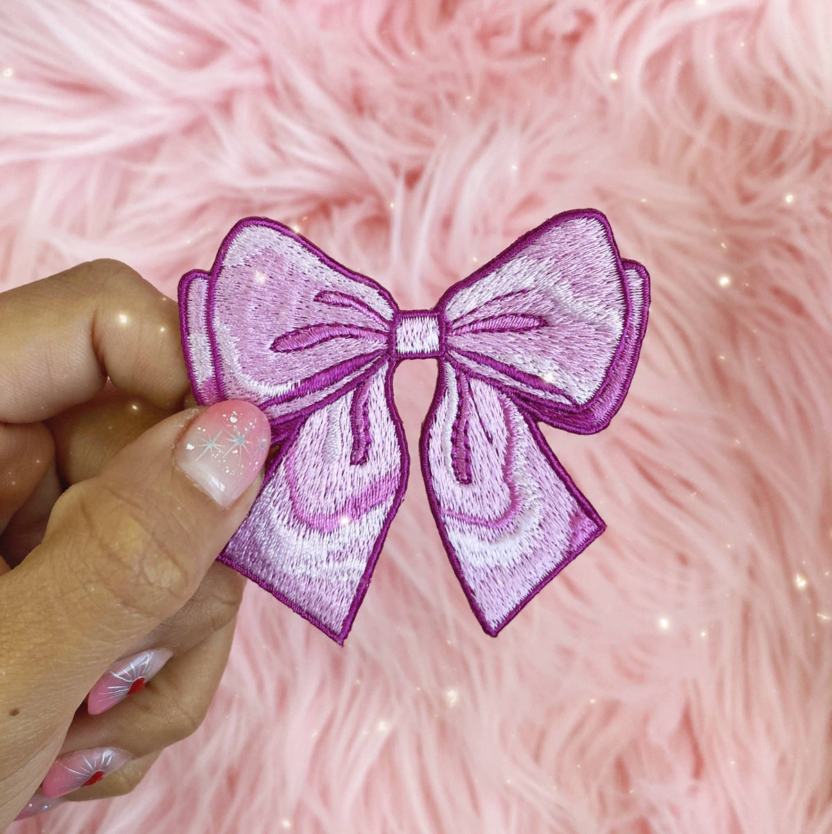 Fluffy Bow Patch