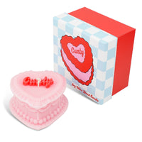 Cunty Heart Candle (cute, vintage cake candle, funny gift)