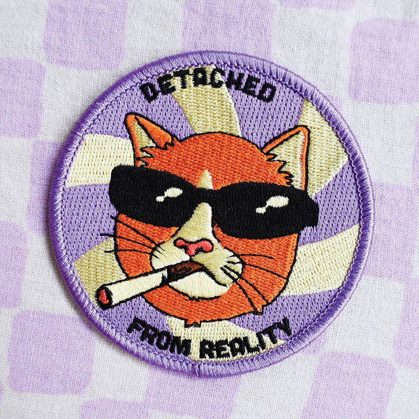 Detached from Reality Embroidered Patch