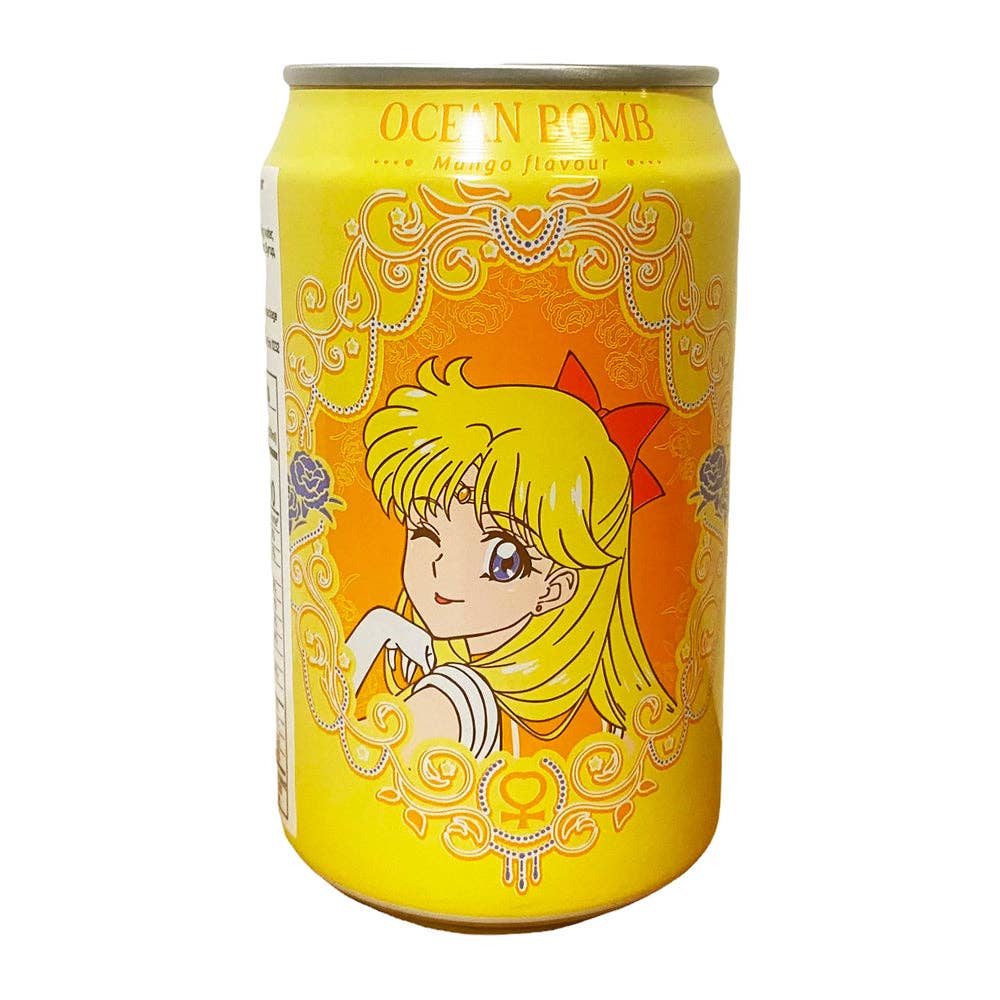 Ocean Bomb Sailor Moon Sparkling Water Mango Flavor (11.15) (Taiwan)