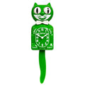 Classic Green Kit Cat Klock