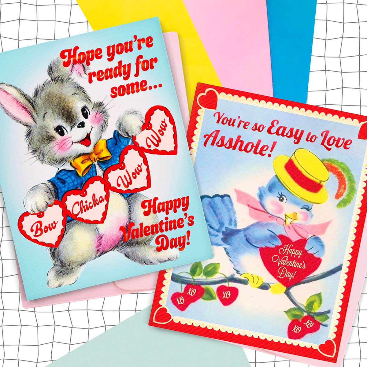 You're So Easy To Love, Asshole! Happy Valentine's Day Card