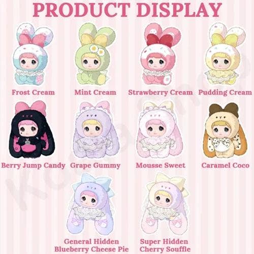 NOMMI V8 MIBAO SWEET BUNNY SERIES PLUSH BLIND BOX