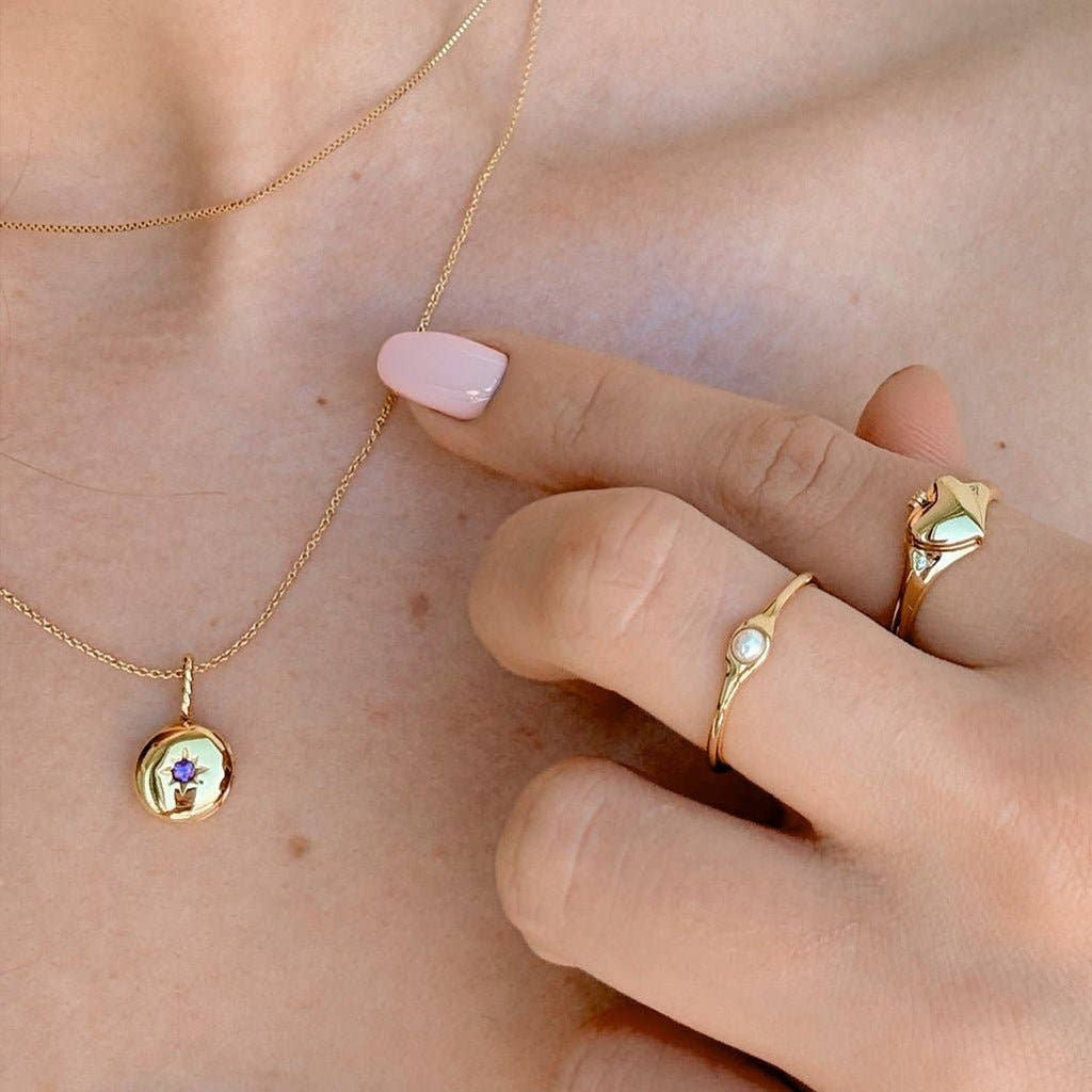 Heart Locket Ring