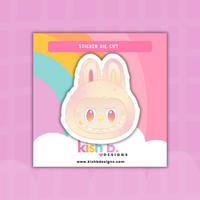 Positive Energy Monster Faces | Sticker Die Cut(s)