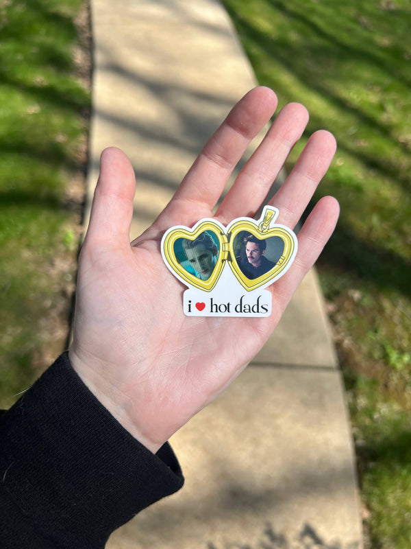 Twilight I Love Hot Dads Sticker