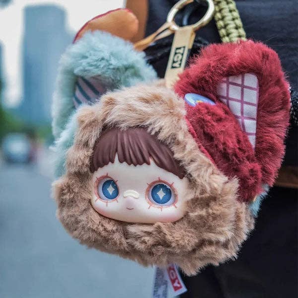 MayMei Once Forgotten Corners Series Kawaii Plush Doll Head Keyring Blind Box (1pc)