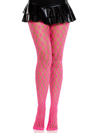 Lyric Eyelet Net Tights