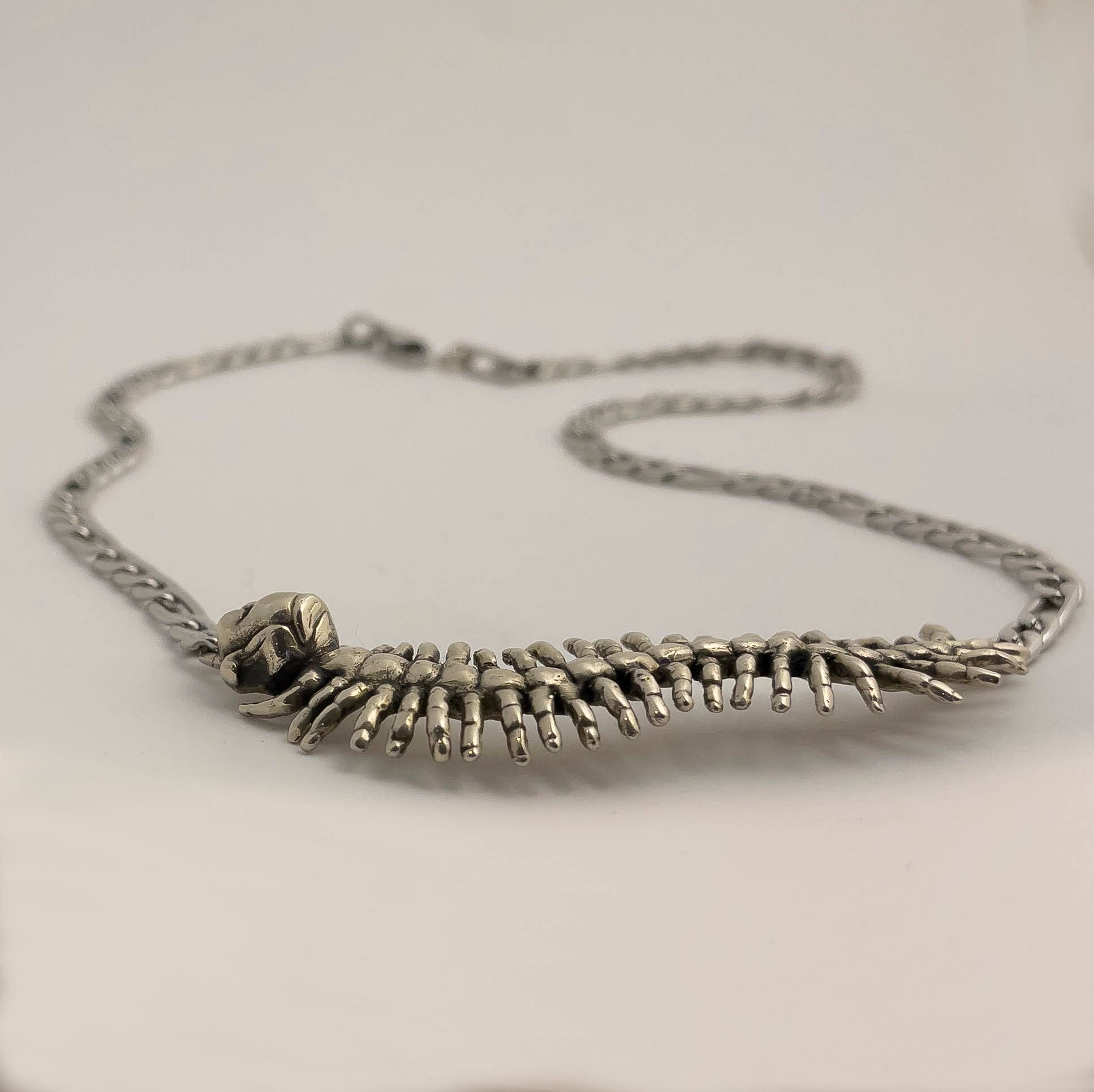 Centipede necklace clearance