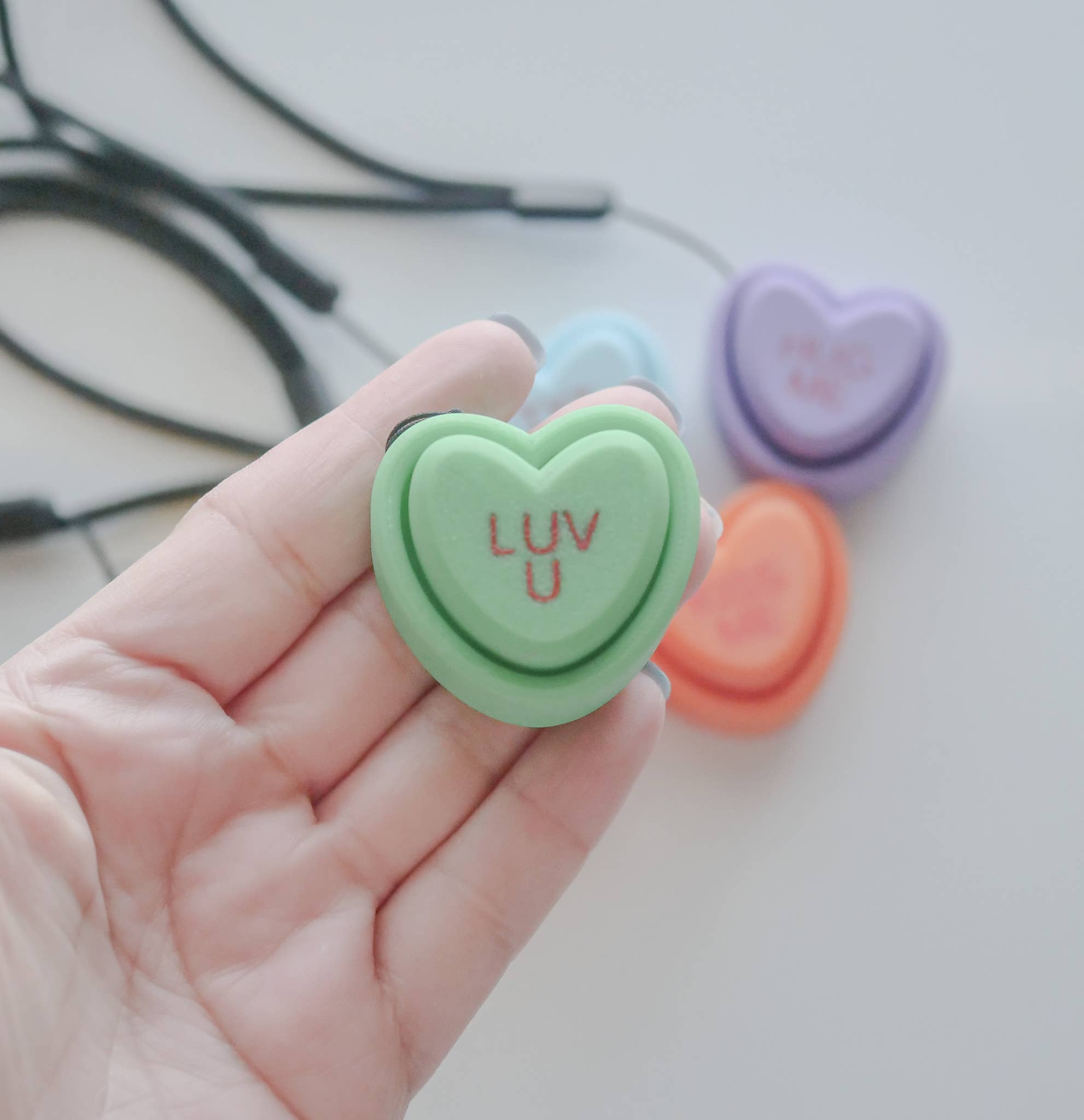 Valentine's Day Conversation Fidget Clicky