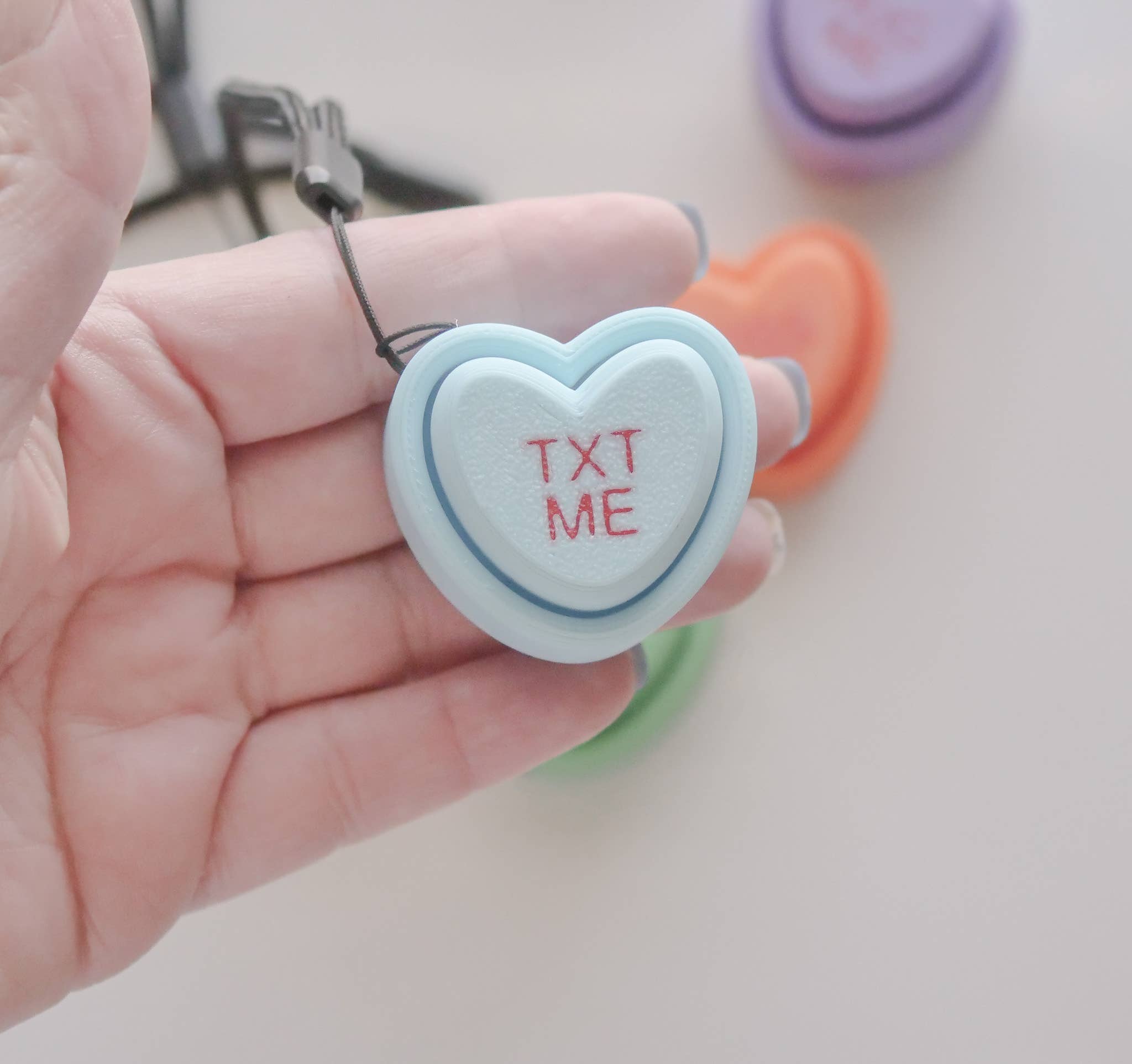 Valentine's Day Conversation Fidget Clicky