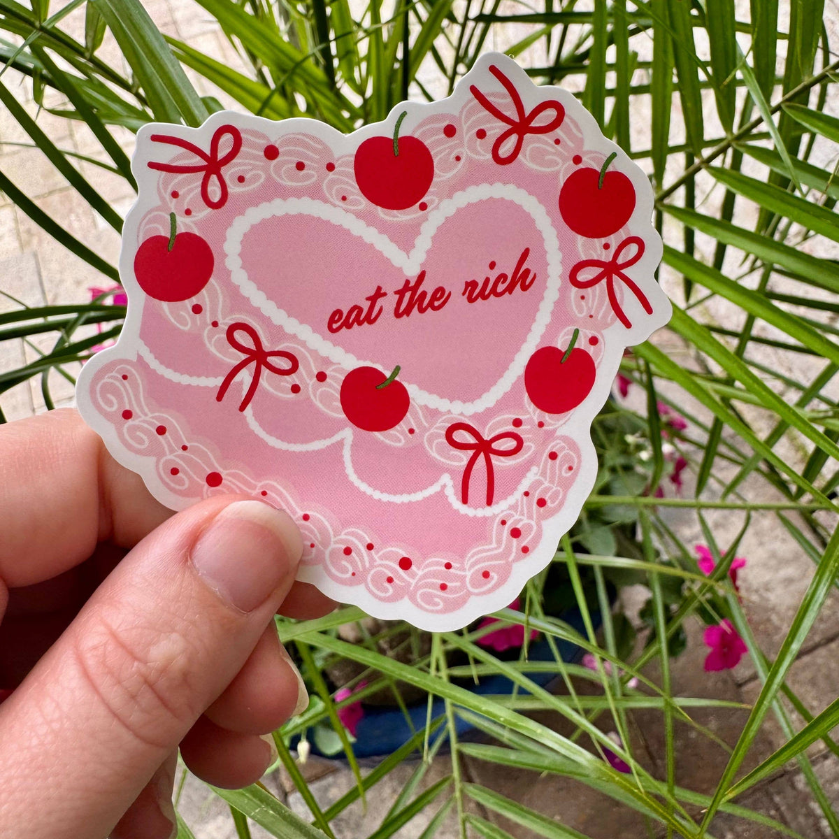Eat the Rich Sticker
