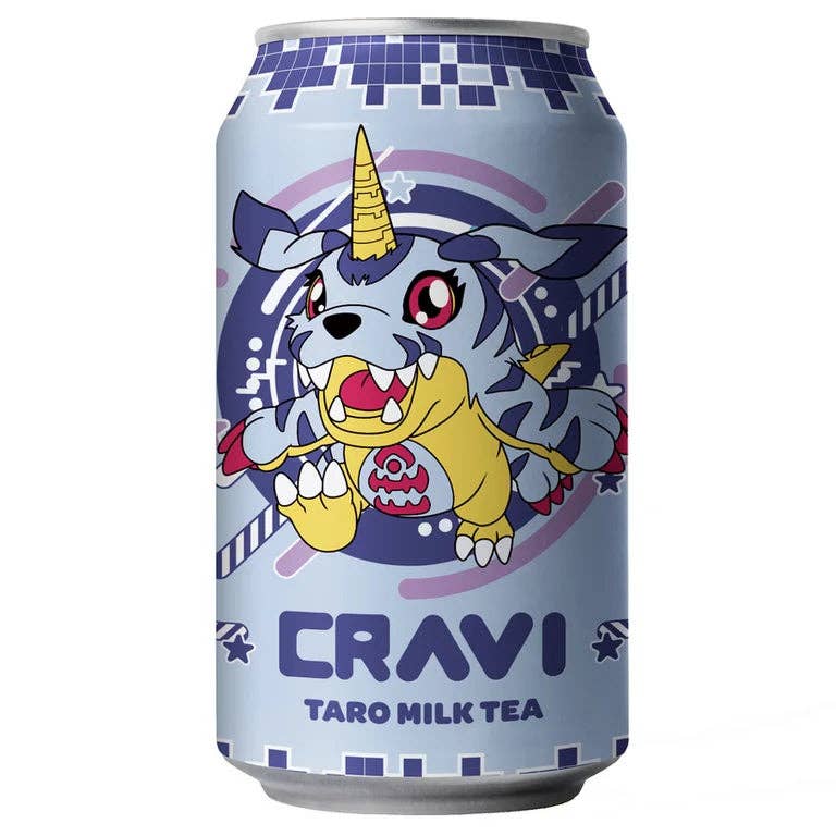 Cravi Digimon Taro Milk Tea (315ml)