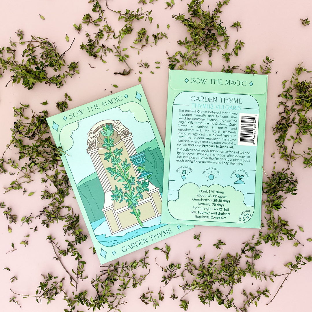 Garden Thyme Tarot Garden + Gift Seed Packet