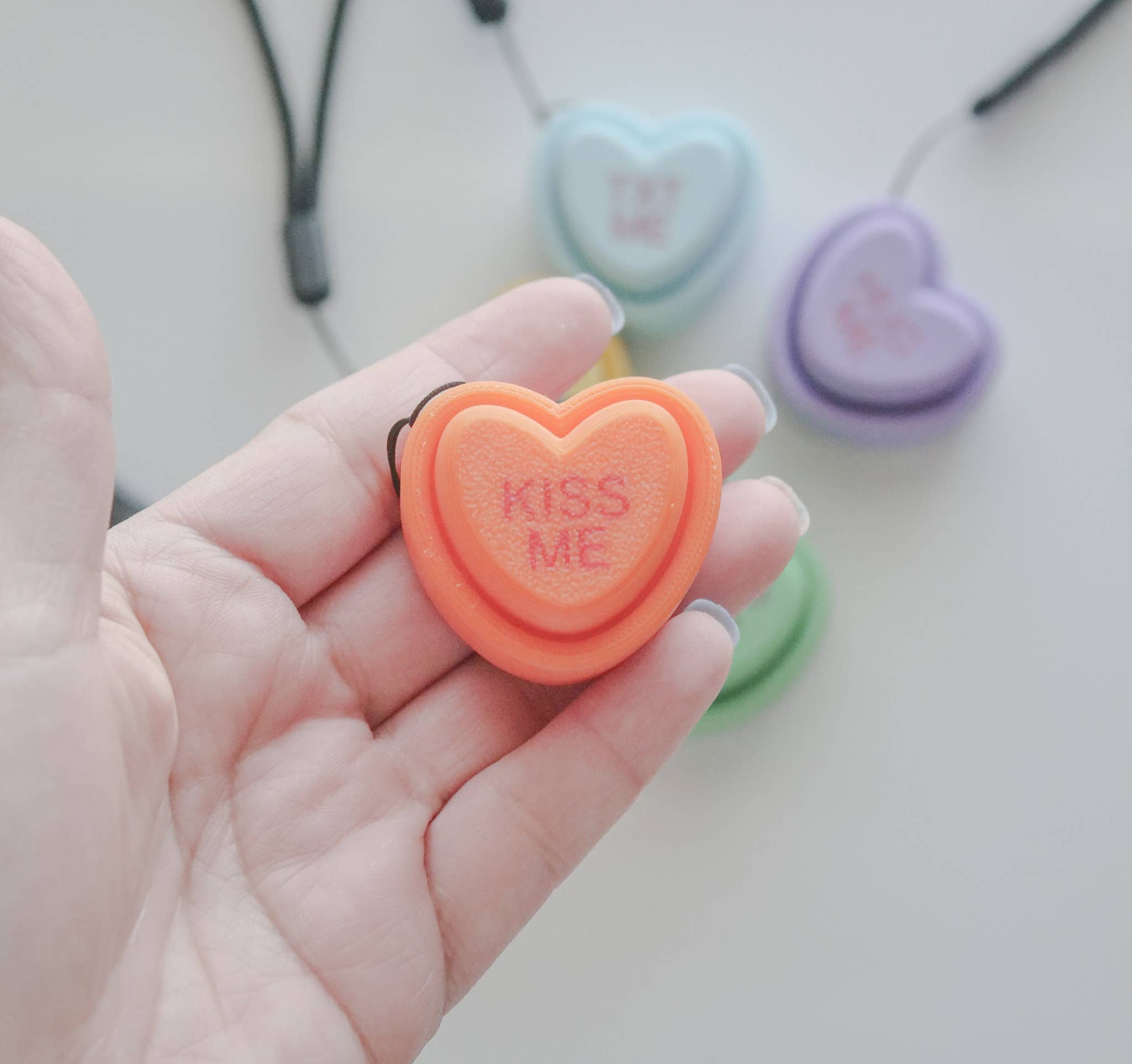 Valentine's Day Conversation Fidget Clicky