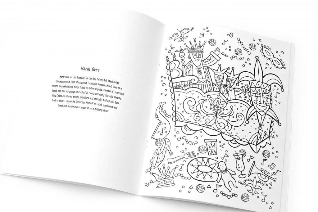 Coloring Book - New Orleans