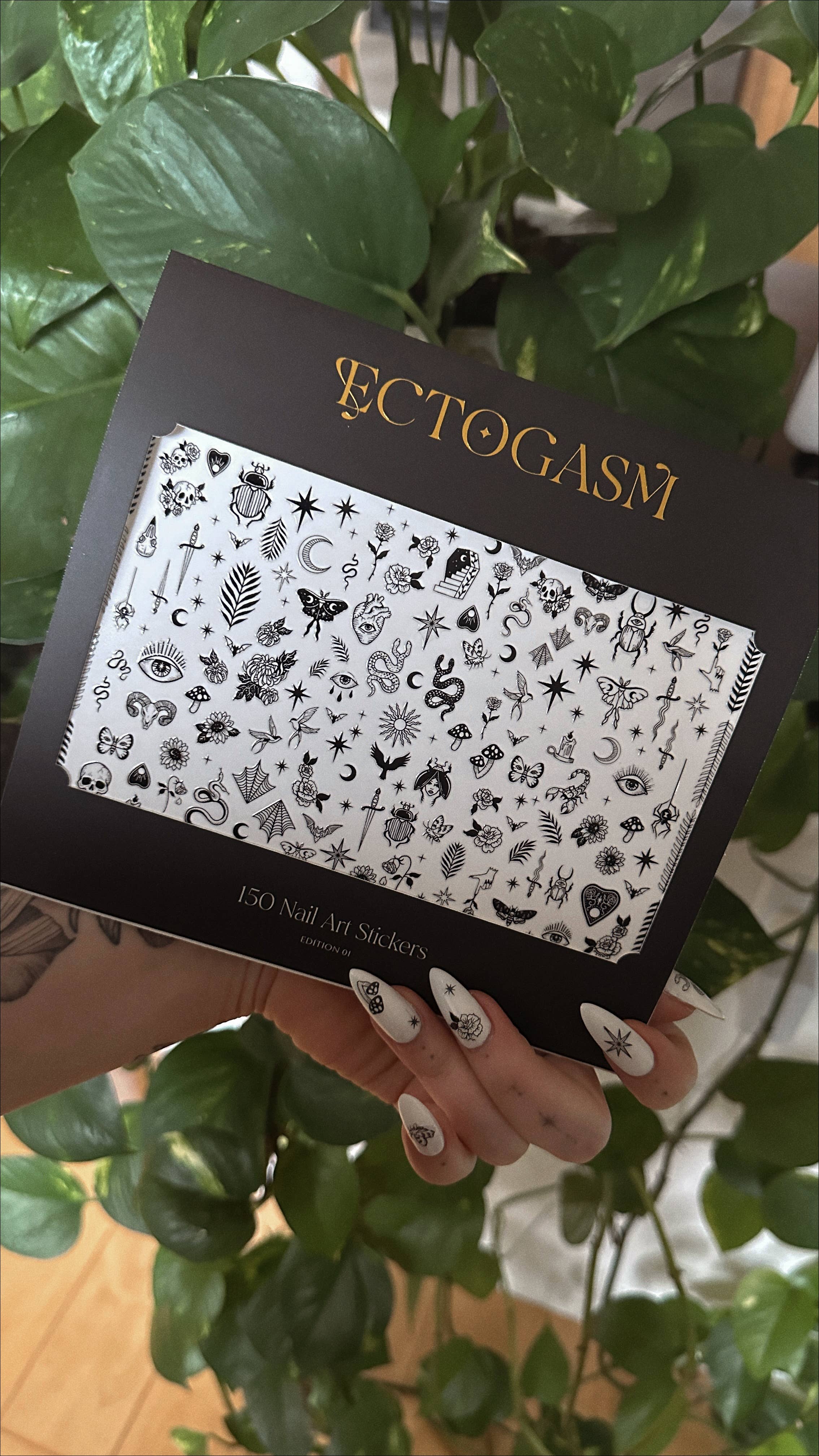 Ectogasm Witchy Nail Stickers Edition 01 Black