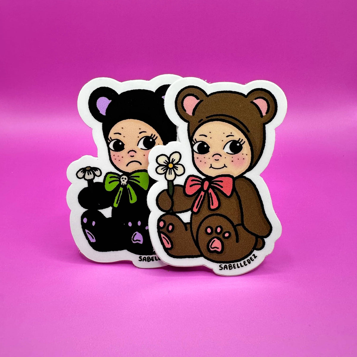 Cuddle Bear Babies | Sonny Angel | Kewpie | Weatherproof | Sticker