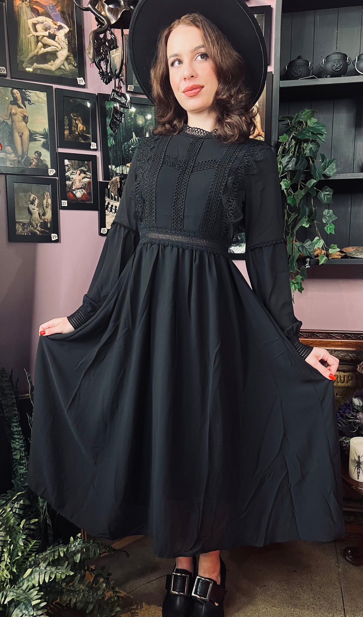 Agatha - Lightweight boho witchy dress - PRE-ORDER