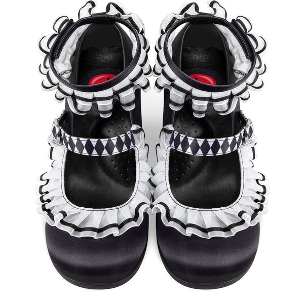 Chocolaticas® Mid Heels Arlequin Women's Mary Jane Pump