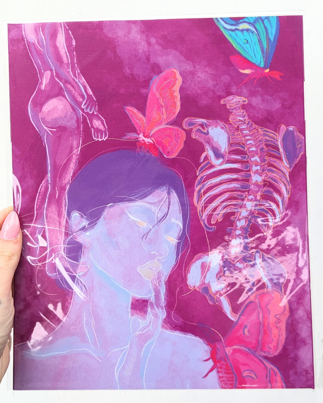 Anatomical Studies Print 8x10