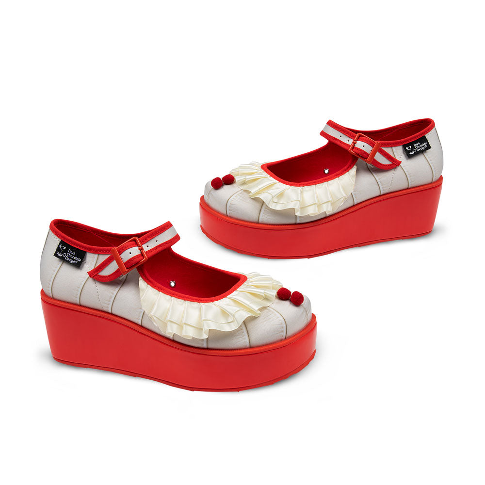 Chocolaticas® Clown Women's Mary Jane Platform
