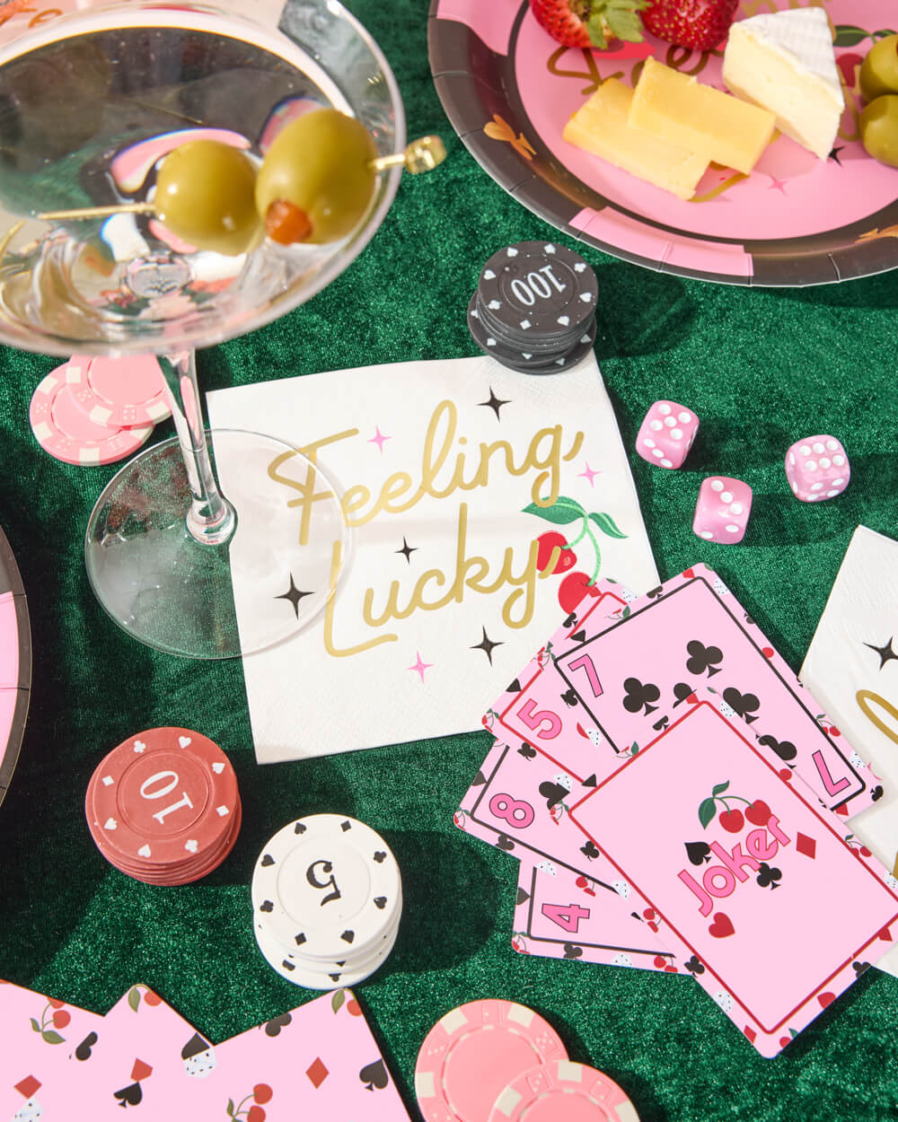 Feeling Lucky Napkins - 25 paper napkins
