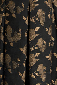 GARDEN OPERA WOVEN MIDI DRESS