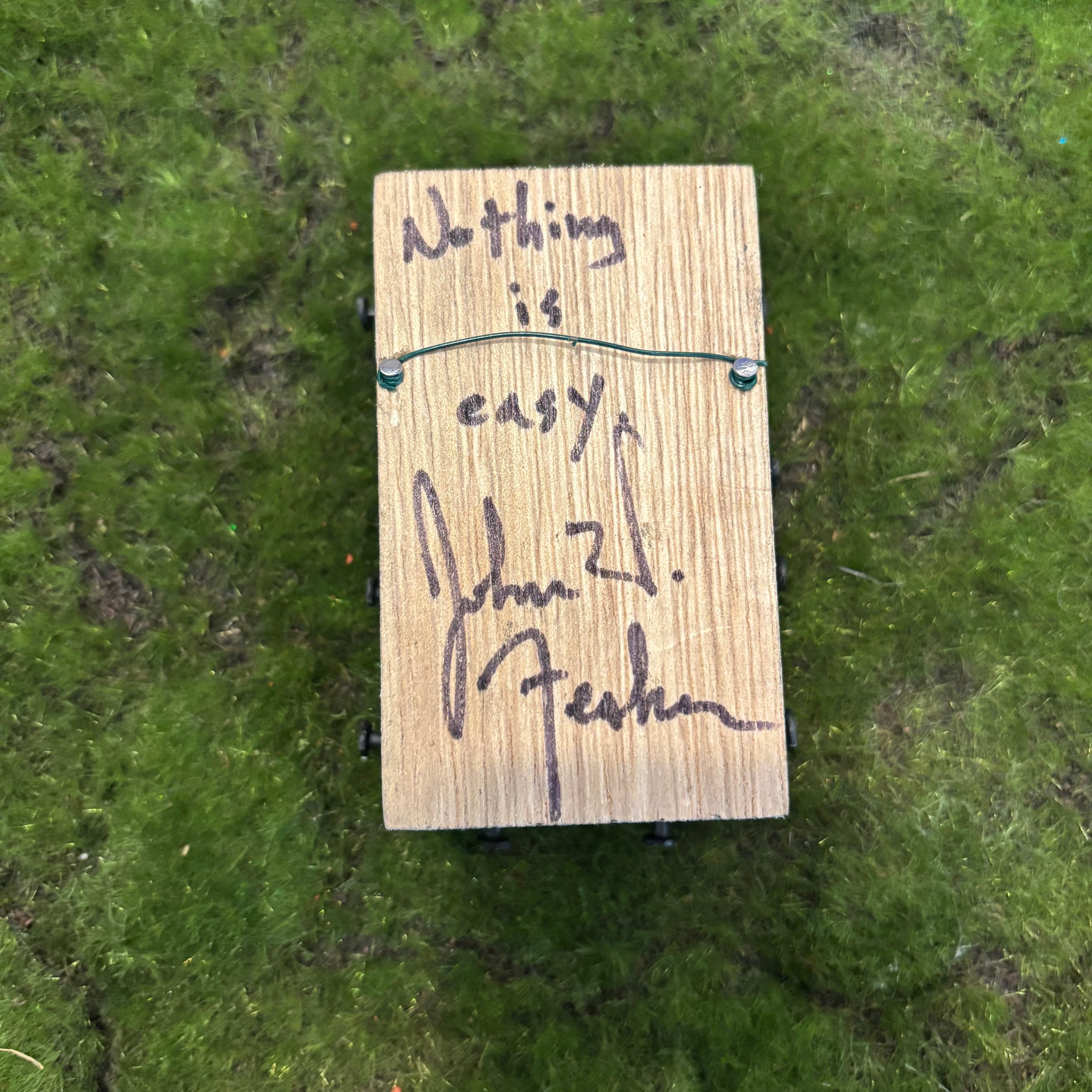 Nothing is easy Shadow Box – Miette