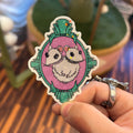 2 Headed Alter Ego Rat Sticker