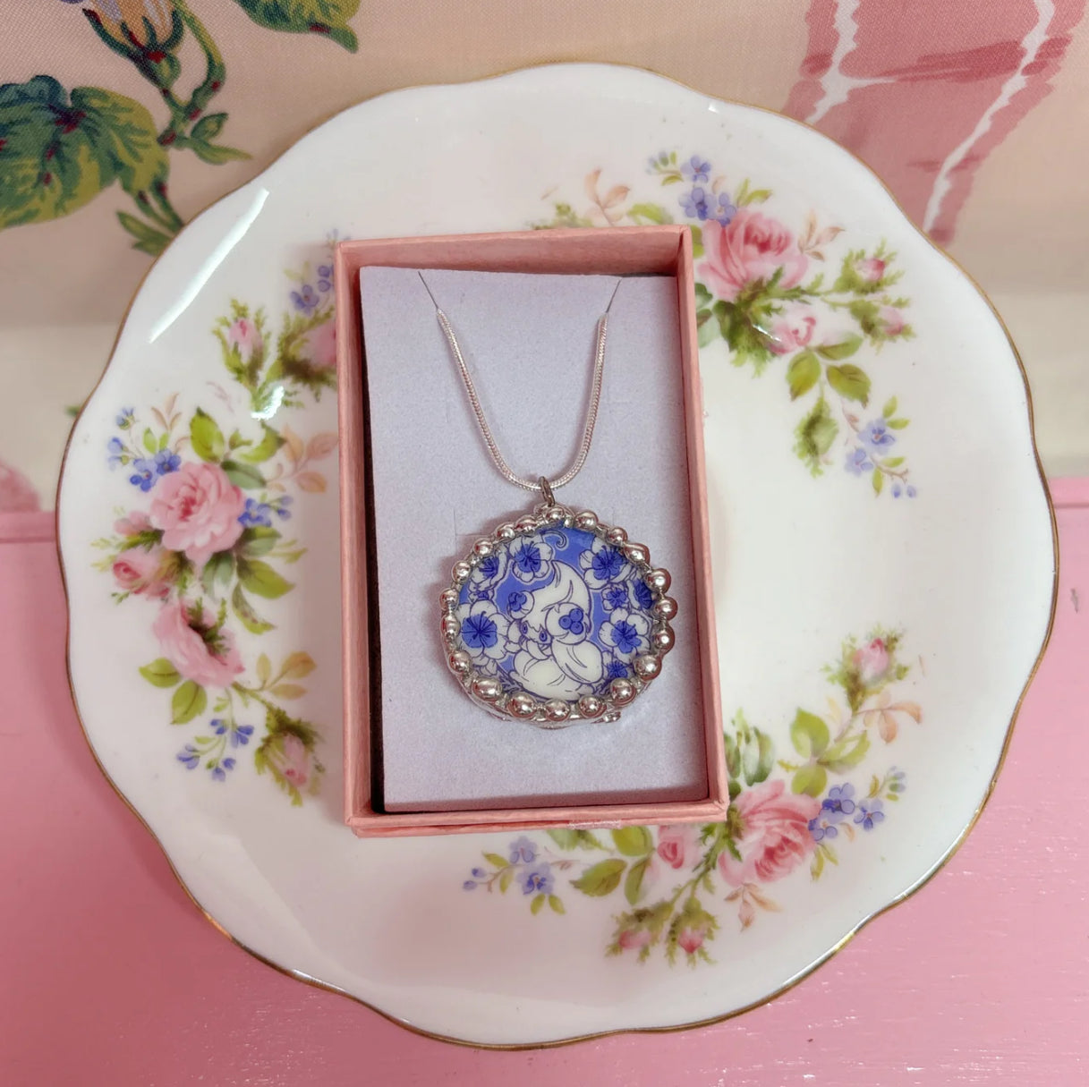 Pokémon Alcreamie Blueberry Necklace