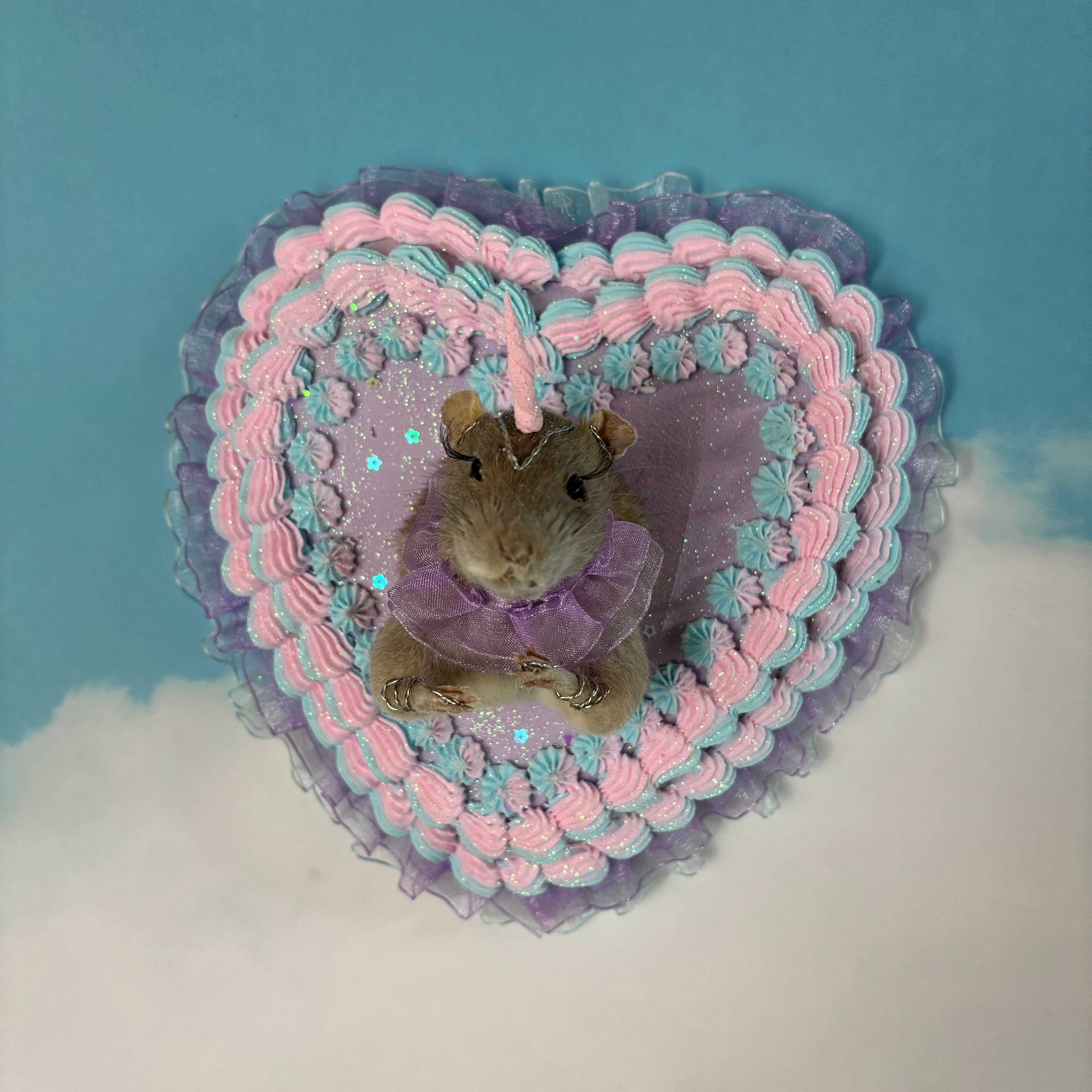 Last Unicorn Rat Taxidermy