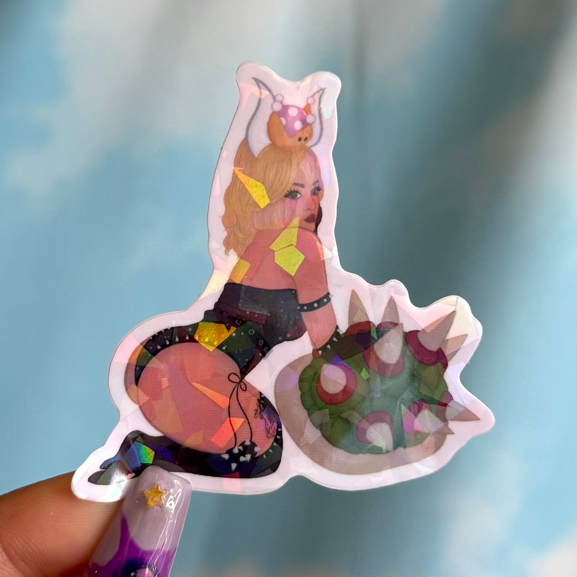 Bowsette Sticker