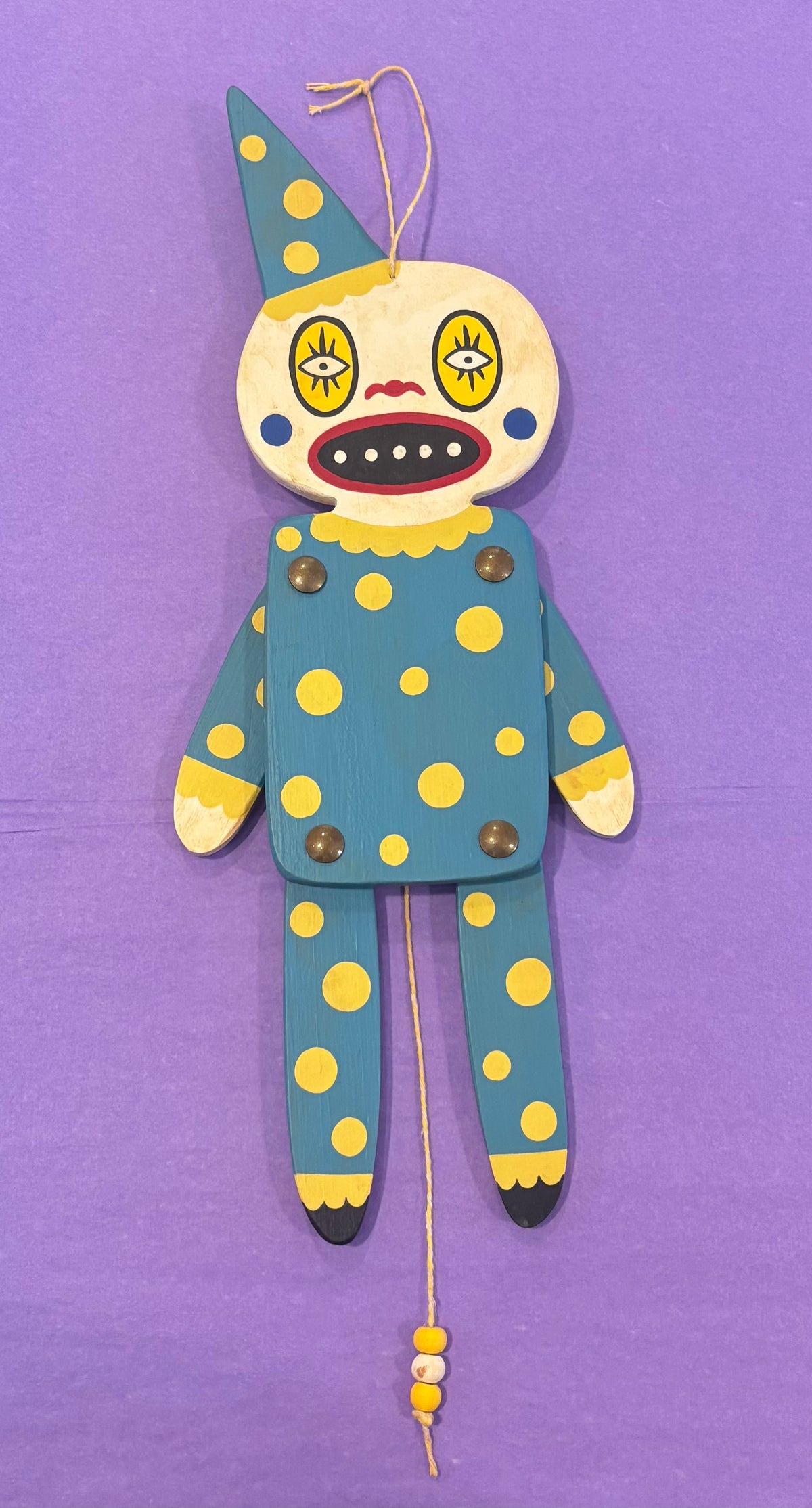 Clown Pull Toy