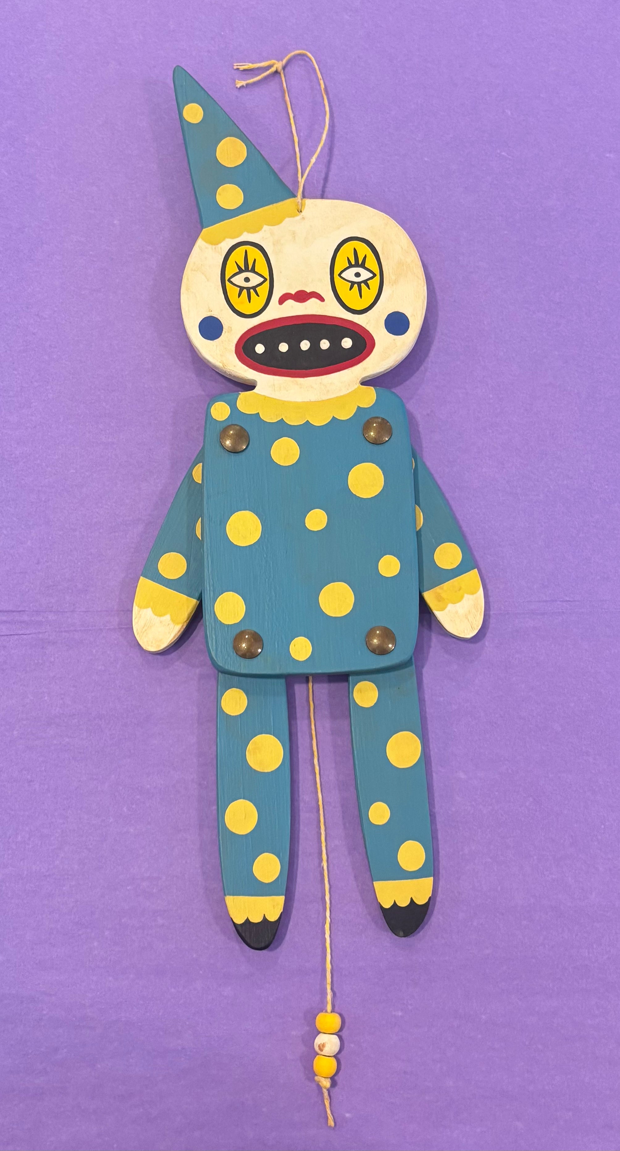 Clown Pull Toy