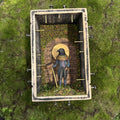 Ask a crow Shadow Box