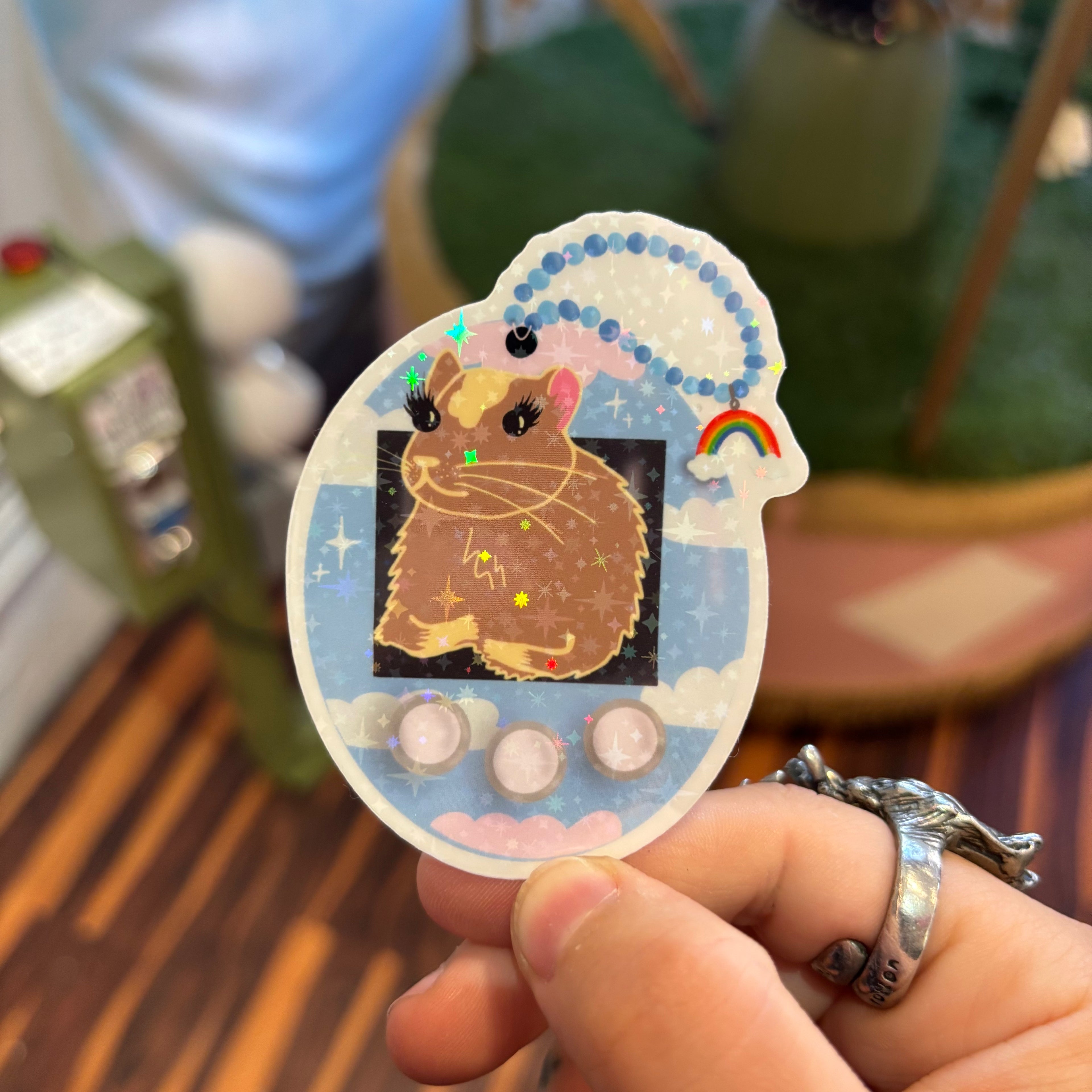 Cloud Tama Rat Sticker