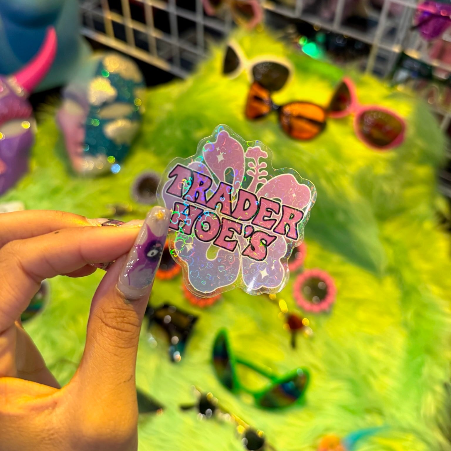 Trader Hoes Pastel Sticker