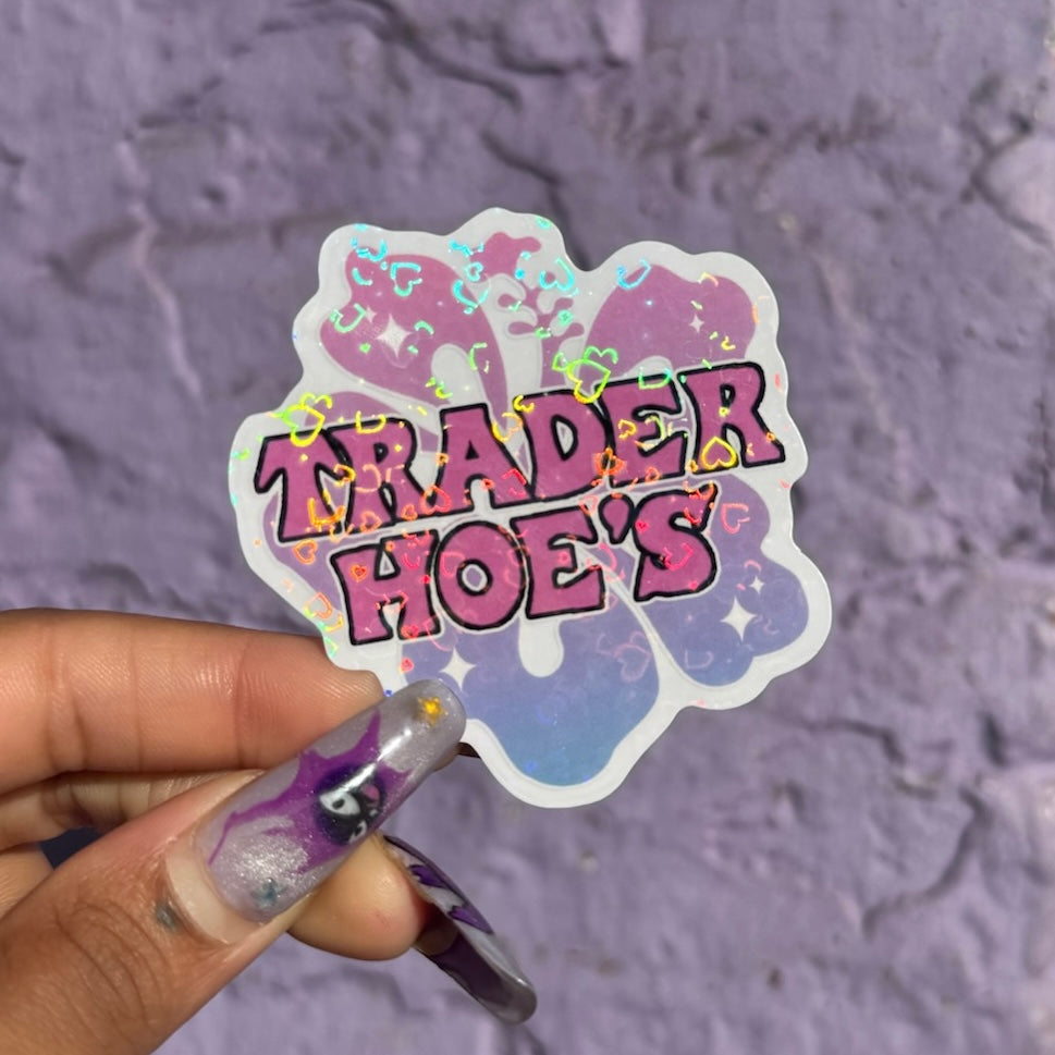 Trader Hoes Pastel Sticker