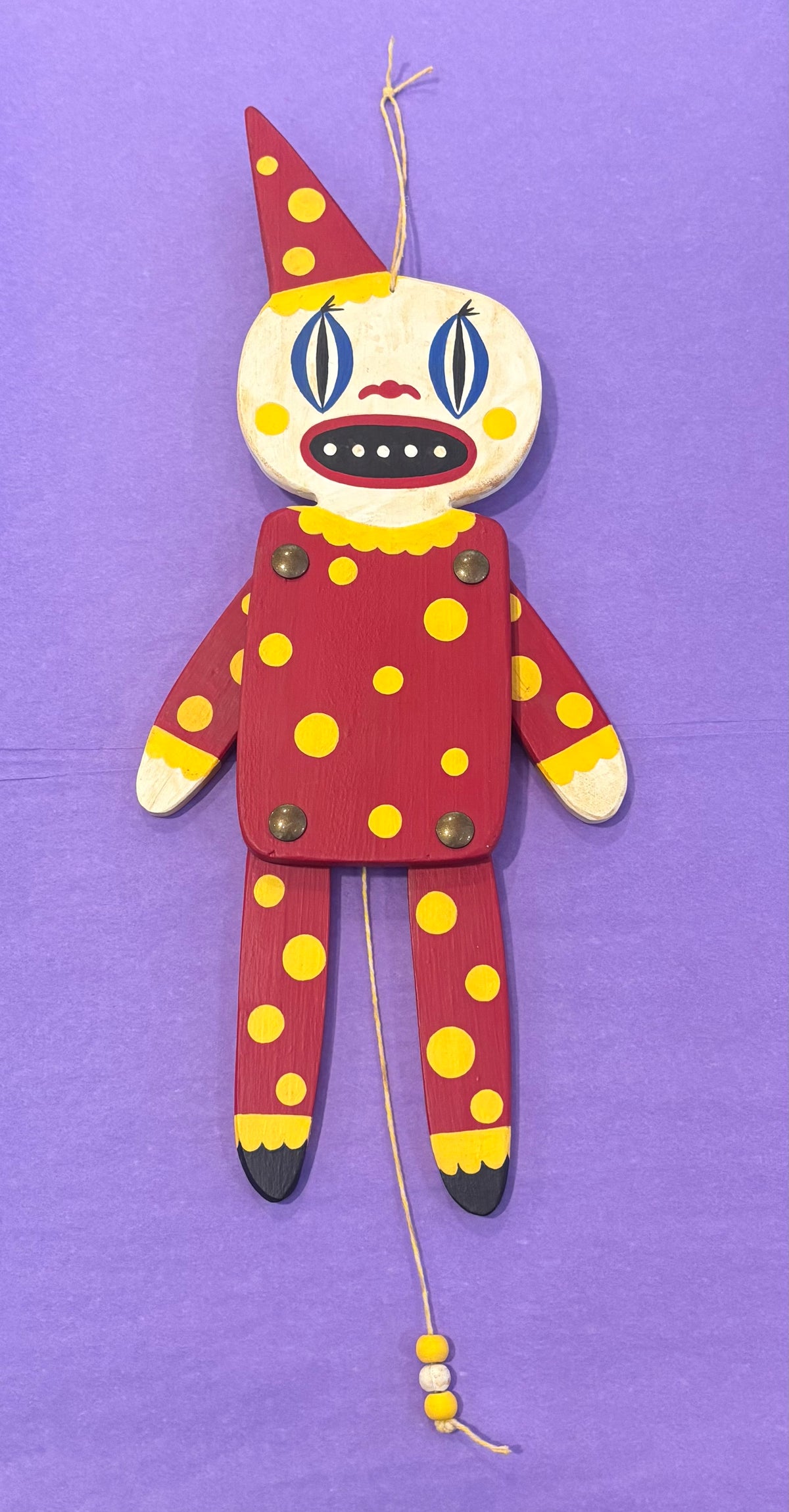 Clown Pull Toy