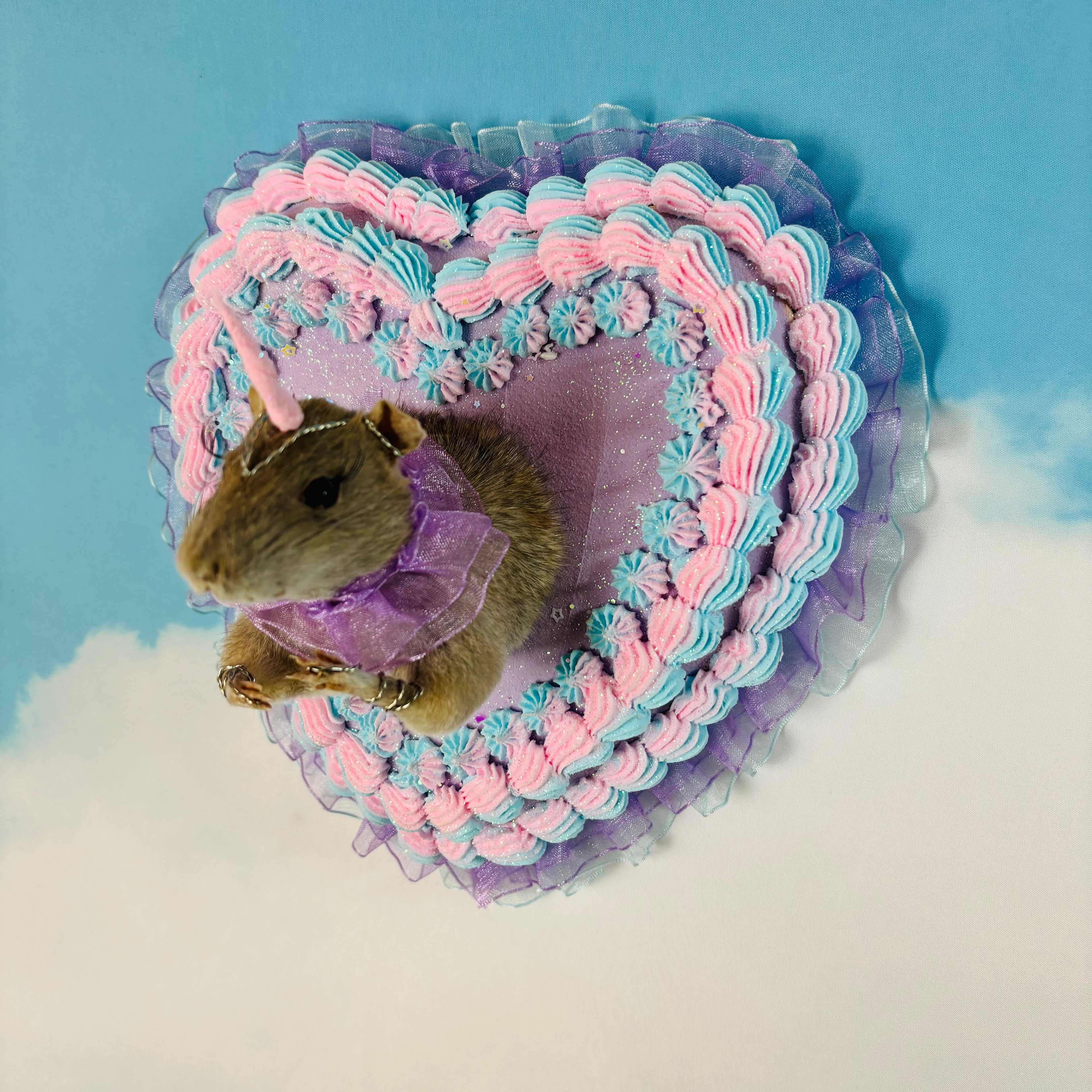 Last Unicorn Rat Taxidermy