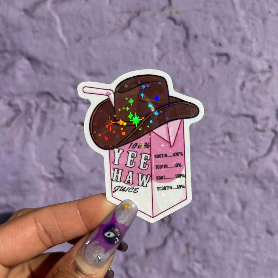 YeeHaw Juice Sticker